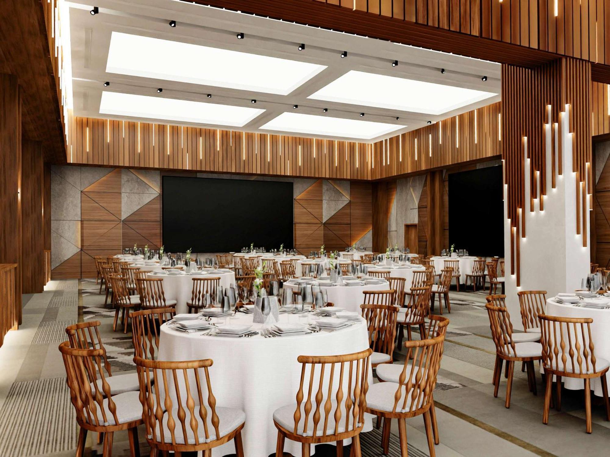 Swissotel Living Jidá Exterior foto The interior of the new conference centre